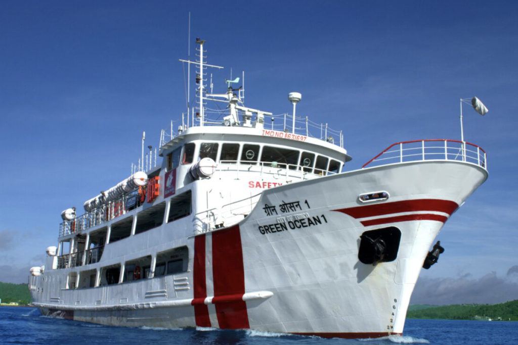 Green Ocean ferry — Andaman inter-island travel